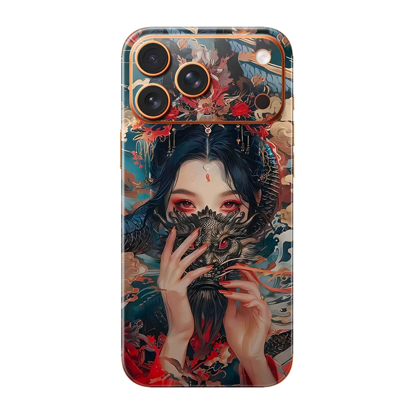 Esprit Dragon — Skin Anime iPhone 17 Pro Max