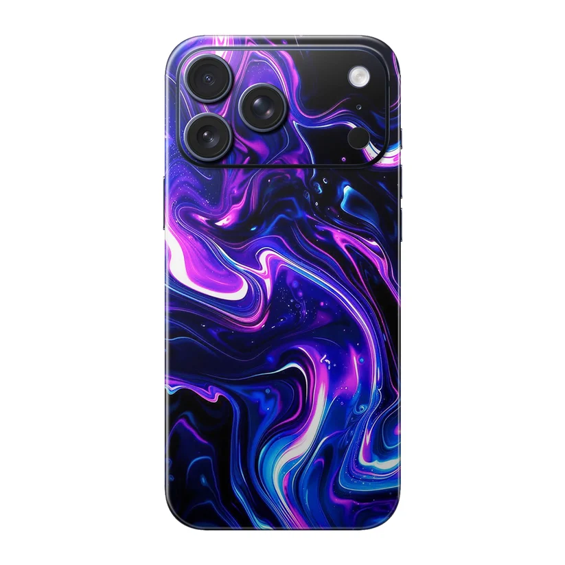 Marbre Cosmique — Skin intégrale iPhone 17 Pro Max
