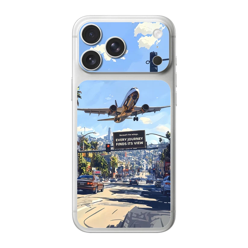 Envol Urbain — Skin arrière & caméra iPhone 17 Pro Max