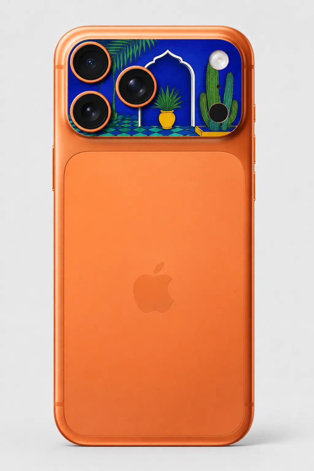 Jardin Majorelle — Sticker pour objectifs caméra iPhone 17 Pro Max