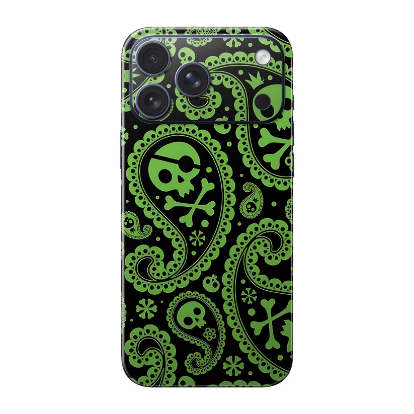 Bandana Vert — Skin intégrale iPhone 17 Pro Max