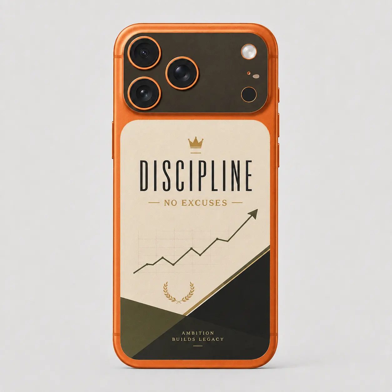 Discipline — Skin arrière & caméra iPhone 17 Pro Max