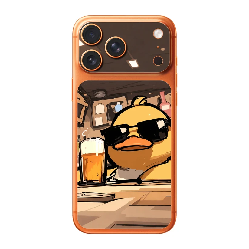 Canard Comptoir — Skin arrière & caméra iPhone 17 Pro Max