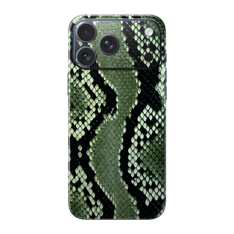 Python Émeraude — Skin intégrale iPhone 17 Pro Max