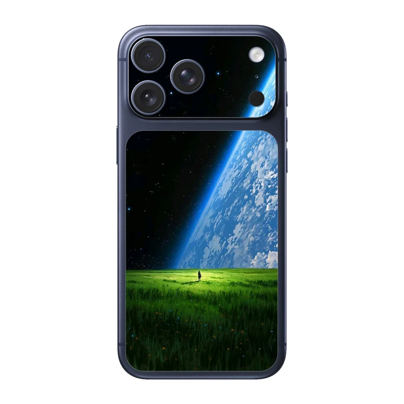 Horizon Céleste — Skin arrière & caméra iPhone 17 Pro Max