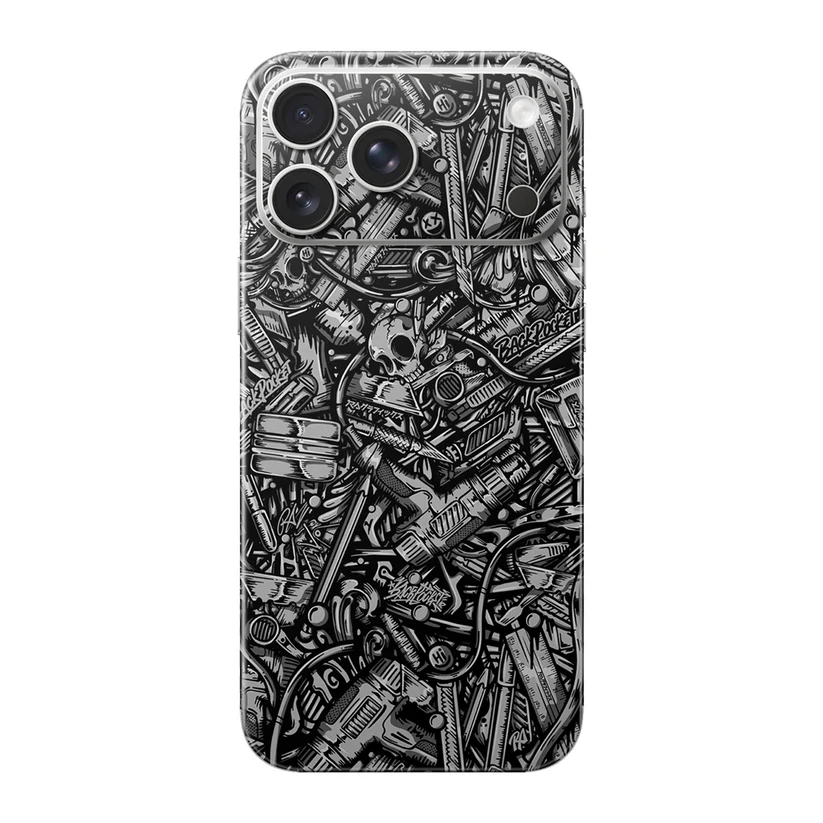 Ombre Métallique — Skin intégrale iPhone 17 Pro Max