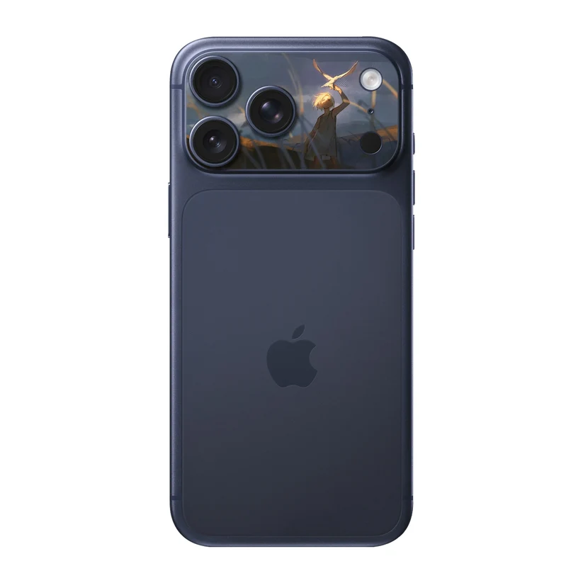 Envol Doré — Sticker pour objectifs caméra iPhone 17 Pro Max