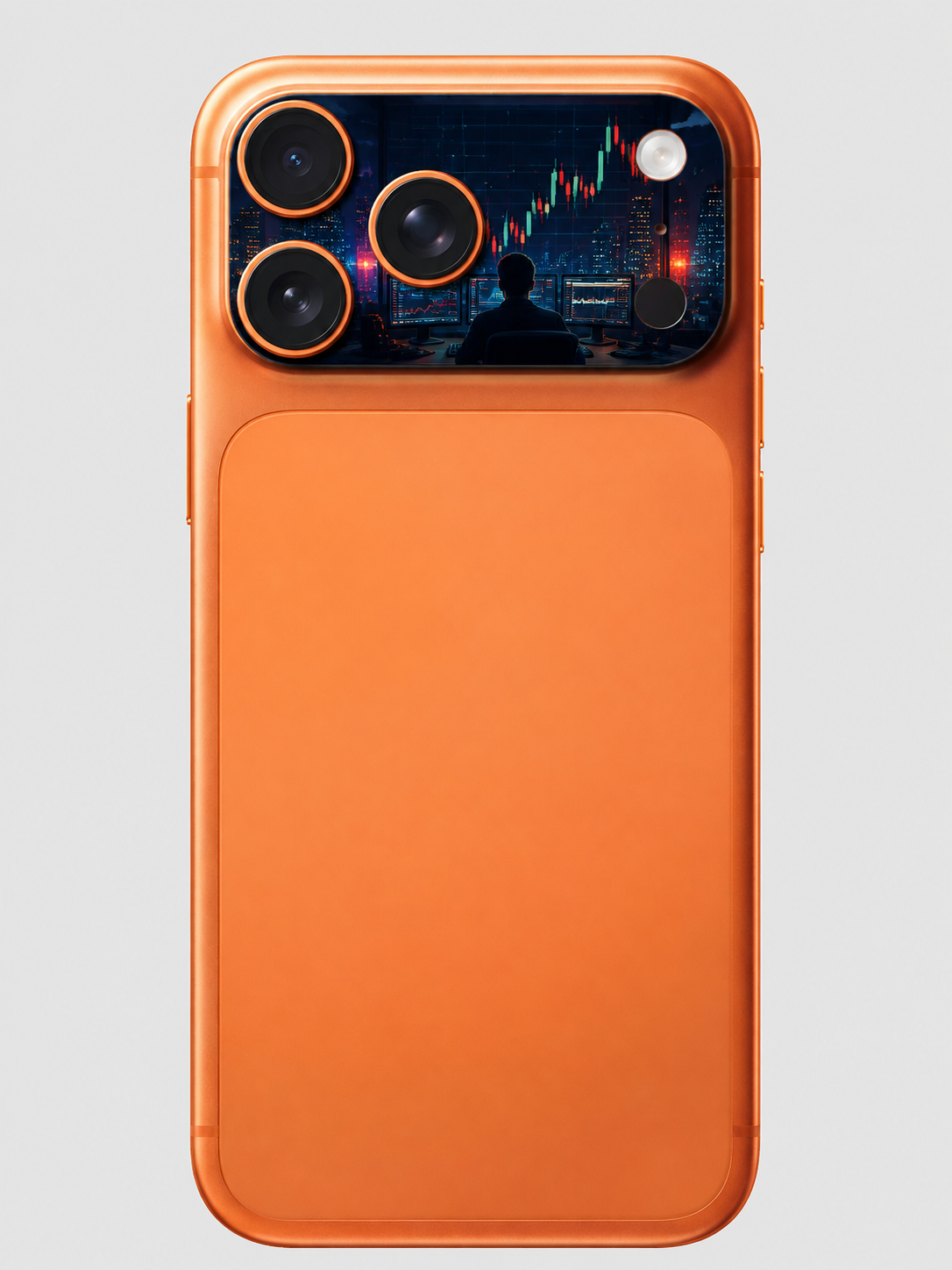 Night Trader — Sticker pour objectifs caméra iPhone 17 Pro Max
