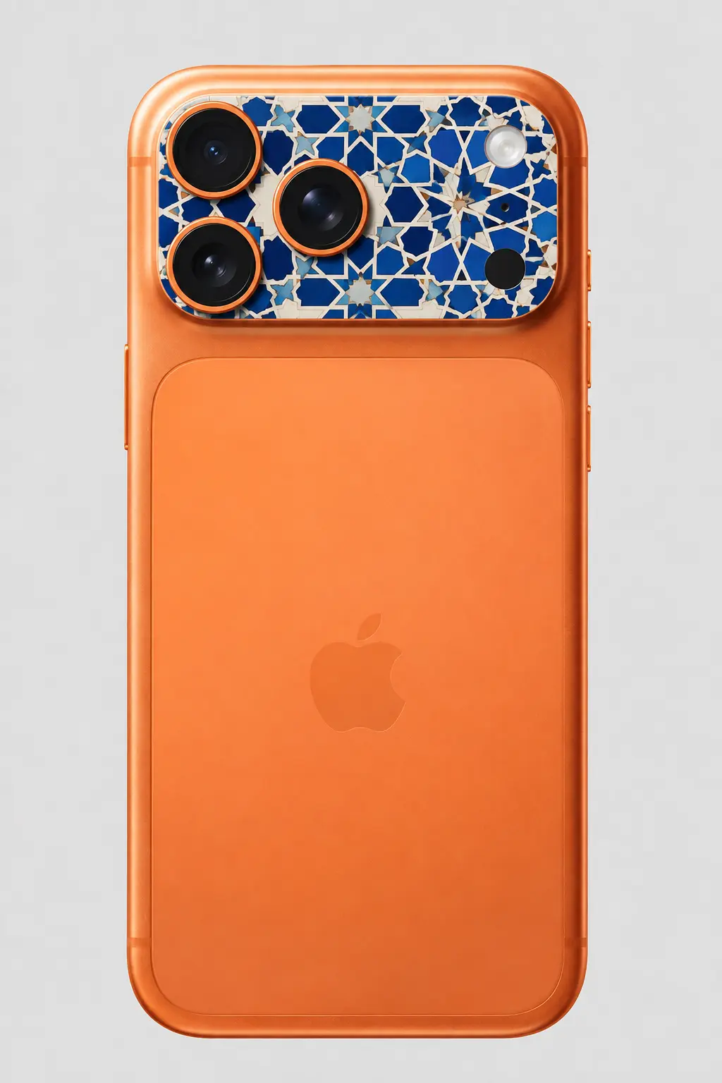 Zellige Royal — Sticker pour objectifs caméra iPhone 17 Pro Max