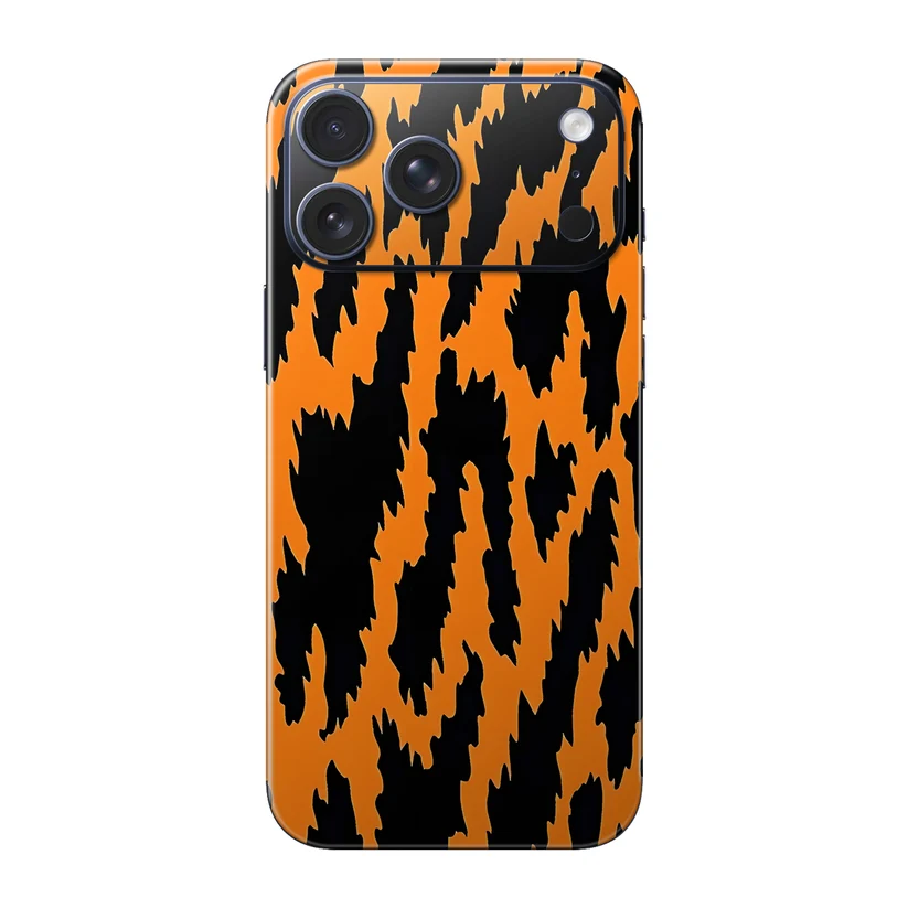 Tigre Orange — Skin intégrale iPhone 17 Pro Max
